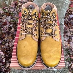 UNIONBAY Men’s Mitchell Casual Tan/Wheat Boots - Size 11 (NWT)